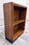 This is a gorgeous vintage Art Deco waterfall-style oak bookcase featuring distinctive rounded waterfall edges, stepped...