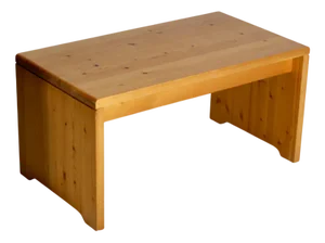 Pine Coffee Table by Charlotte Perriand for Les Arcs, France, 1960s