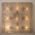 Large Textured Glass Square Flush Mount from Kalmar, Austria, 1960s For Sale - Image 13 of 18