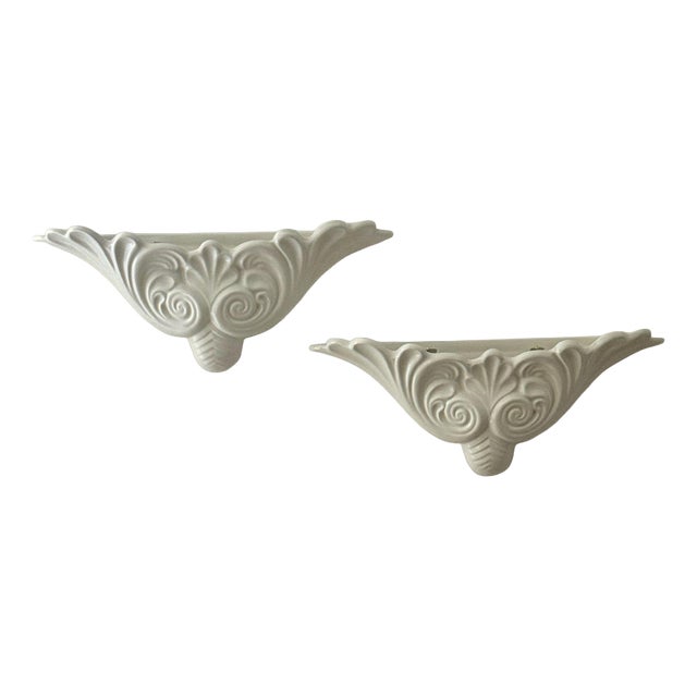 Ceramic Wall Vases, Set of 2 For Sale
