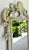 Stunning Vintage Swedish Gustavian Louis XVI Style Pale Blue and Parcel Gilt Wall Mirror - Newly Painted For Sale - Image 9 of 12
