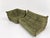 Textile Olive Togo 2-Seater Sofa and Corner Seat by Michel Ducaroy for Ligne Roset, 2019, Set of 2 For Sale - Image 7 of 18