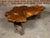 Mid 20th Century Live Edge Redwood America Coffee Table with Rustic Character, Vintage For Sale - Image 5 of 12