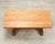French Provincial Oak Country Farmhouse Trestle Dining Table For Sale - Image 4 of 18