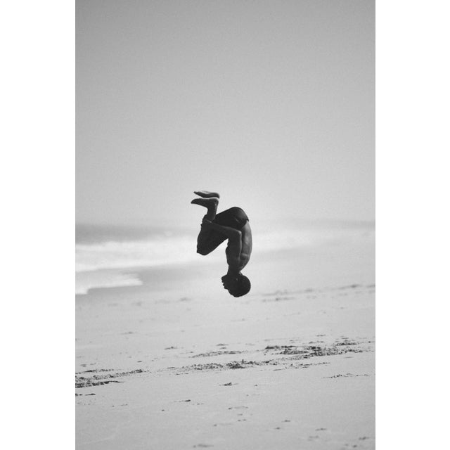 Contemporary Photography “Beach Boys Series 1 - 3 ” by Douglas Condzo Young Fishermen playing at Macaneta beach in Maputo...