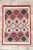 Gray Vintage Eye Dazzler Navajo-Style Kilim Rug - 03'02 X 04'04 For Sale - Image 8 of 9