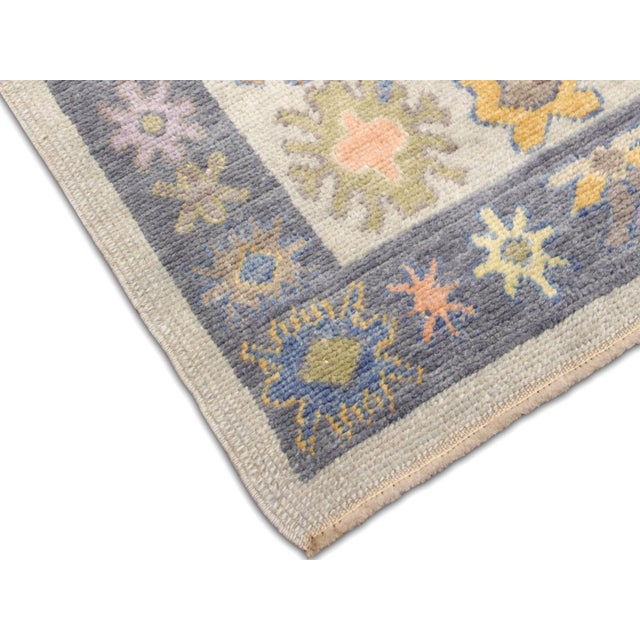 Traditional 1960s Turkish Oushak Runner For Sale - Image 3 of 5