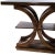 Brown Stowe Rustic Console Table, Medium Brown For Sale - Image 8 of 10
