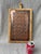 Antique Copper Alphabet Wood Cutting Board For Sale - Image 14 of 18
