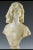 Italian Alabaster Bust of a Young Woman, Circa 1900 For Sale - Image 4 of 9