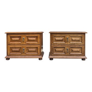 Vintage Drexel Esperanto Spanish Revival Nightstands - a Pair For Sale