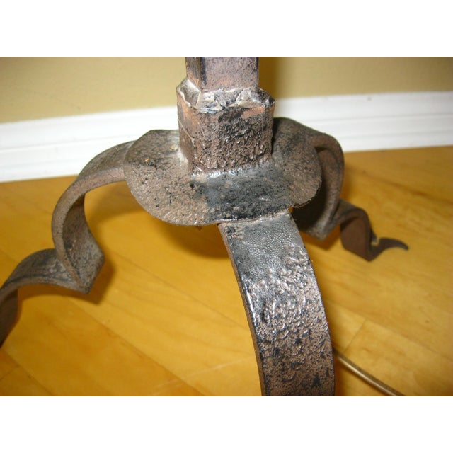 Pair of Vintage Spanish Style Zoro Iron Floor Lamps by Paul Ferrante For Sale - Image 14 of 17