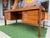 Mid-Century Modern Danish Mid-Century Modern "Floating" Executive Desk in Teak by Dyrlund, Denmark, C. 1960s For Sale - Image 3 of 16