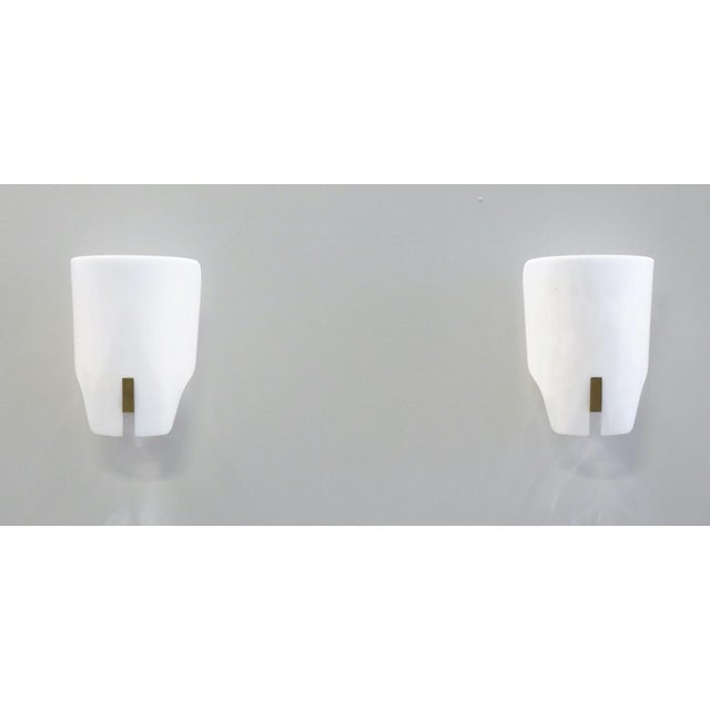 Model 167 PX Methacrylate White Wall Lamps by Gino Sarfatti for Arteluce, 1950s, Set of 2 For Sale - Image 16 of 16