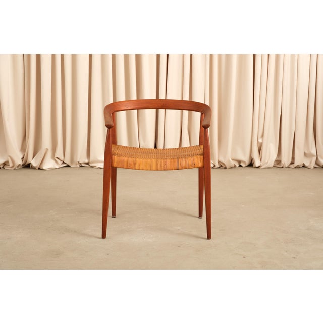 Mid-Century Modern Model 113 Armchair by Nanna & Jørgen Ditzel for Poul Kolds Savværk, Denmark, 1955, Attributed For Sale - Image 3 of 17