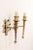 French Torch-Style Hammered Iron Sconces - A Pair For Sale - Image 10 of 10
