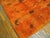 1940s Orange Abstract Tribal Antique African Moroccan Rug 7'3" X 11'3" Handknotted Wool Carpet For Sale - Image 4 of 4