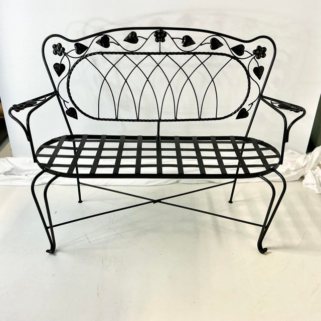This Italian Garden Bench showcases the best of two iconic designers, Mario Papperzini and John Salterini. Papperzini is...