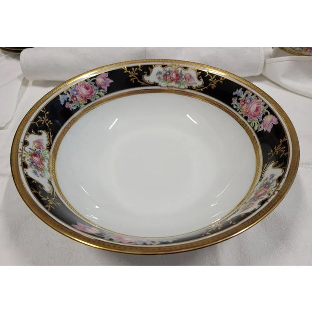 Gold-Plated Service from L' Ancienne Manufacture Royale de Limoges, France, 1980s, Set of 75 For Sale - Image 15 of 18