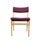 Purple Set of Six Dining Chairs by Vestervig Eriksen for Brdr. Tromborg, Denmark, 1970s For Sale - Image 8 of 10