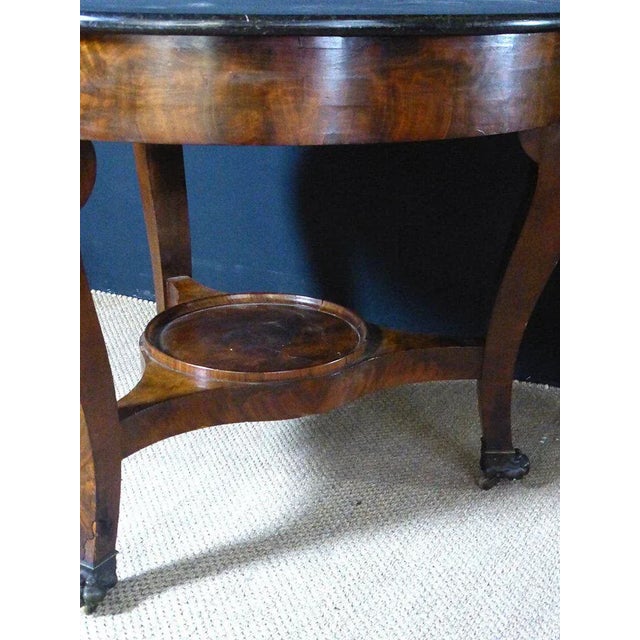 Antique Mahogany Salon Pedestal For Sale - Image 3 of 8