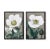 Illustration Contemporary Kenneth Ludwig Chicago Poppy Reproduction Prints, Framed - Set of 2 For Sale - Image 3 of 3