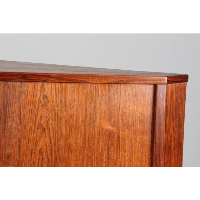 Danish Corner Cabinet in Rosewood, 1960s For Sale - Image 3 of 8