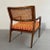 1950s 1950s Mid-Century Modern Cane Back Walnut Armchair For Sale - Image 5 of 10
