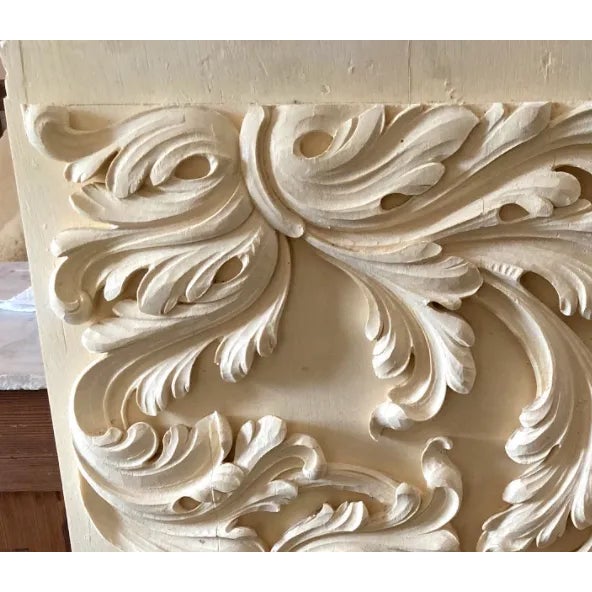 French Antique Early 19th Century Wood Architectural Panel For Sale - Image 3 of 4