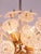 Gold Mid-Century Modernist Floral Sputnik Chandelier in Brass and Crystal from Val Saint Lambert, 1960s For Sale - Image 8 of 11