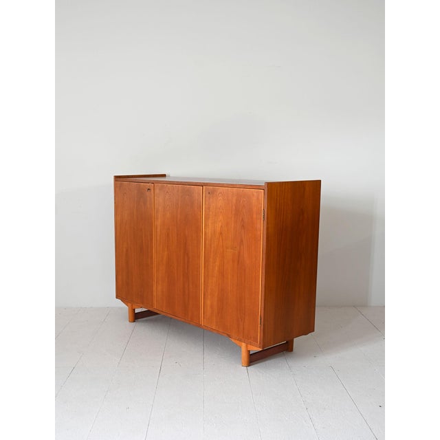 Nordic Teak Highboard, 1960s For Sale - Image 4 of 11