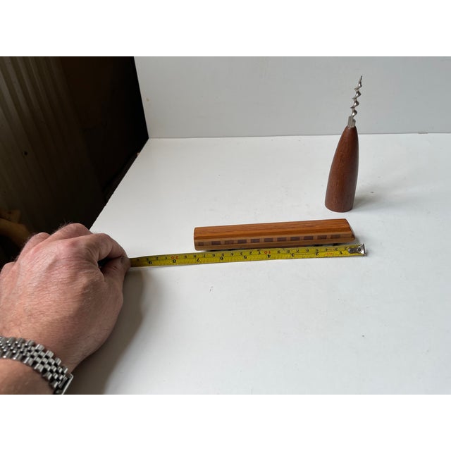 Brown Mid-Century Scandinavian Rocket Wine Opener & Train Bottle Opener, 1960s, Set of 2 For Sale - Image 8 of 9