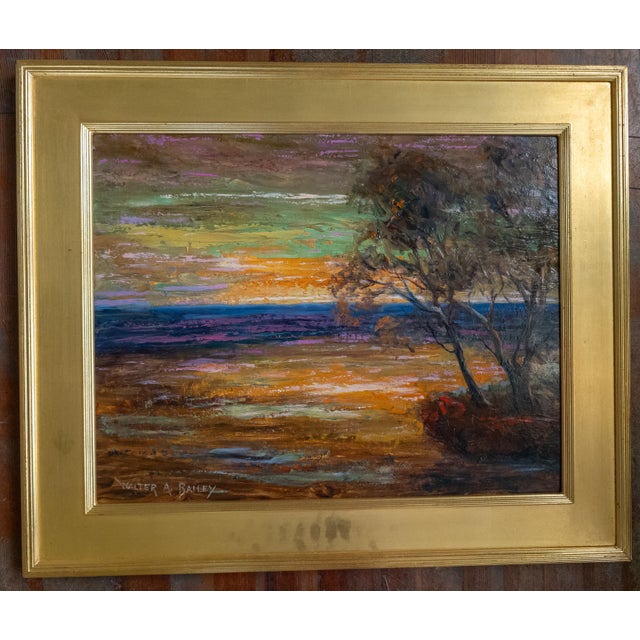 We are selling this abstract impressionist type landscape painting. This landscape painting has unique color scheme used...
