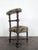Napoleon III Smoking Chair in Twisted Blackened Wood with Foliage Tapestry For Sale - Image 6 of 8