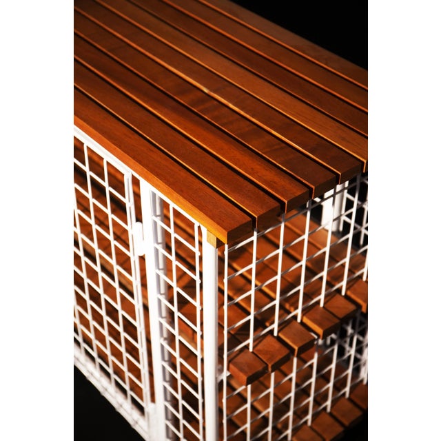 Contemporary Krid Harwood Buffet by Clemence Seilles for Stromboli Design For Sale - Image 3 of 12