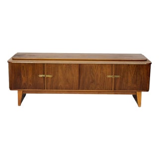 Mid-Century Lowboard with Drawers, 1960s For Sale
