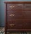 Victorian Antique Chest of Drawers With Eastlake Carvings and Brass Hardware For Sale - Image 3 of 17