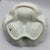 Metal K P M Divided Dish With Gold and Acanthus Leaves Handle Antique For Sale - Image 7 of 12