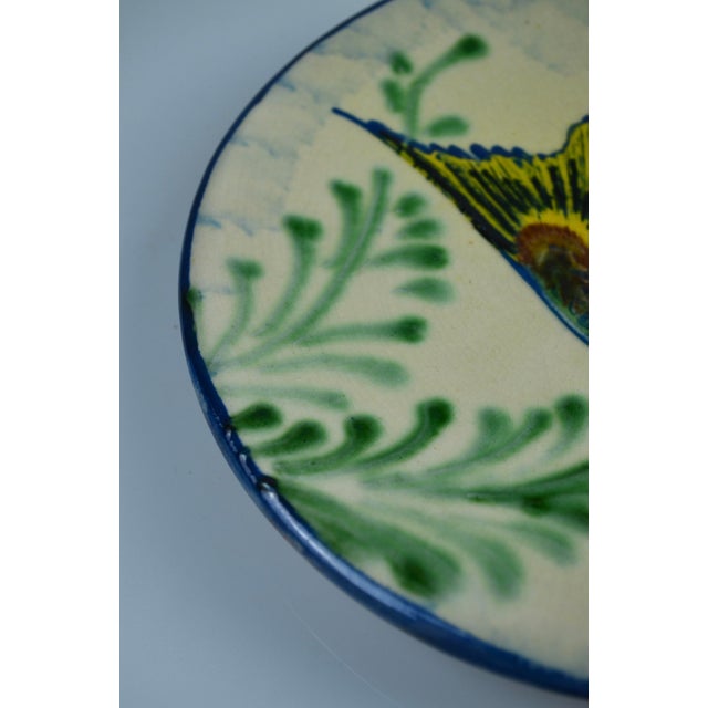 1960s Spanish Puigdemont Ceramic Fish Wall Plates, 1960s, Set of 2 For Sale - Image 5 of 17