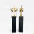 Black Donghia Glass Lamps-Mattone - A Pair For Sale - Image 8 of 8