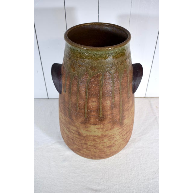 Søholm Stentøj Søholm Stentøj, Umbrella Stand or Large Vase, Bornholm, Denmark, 1950s For Sale - Image 4 of 12