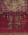 Red 1970s Vintage Handmade Wool Cotton Red Area Rug For Sale - Image 8 of 12