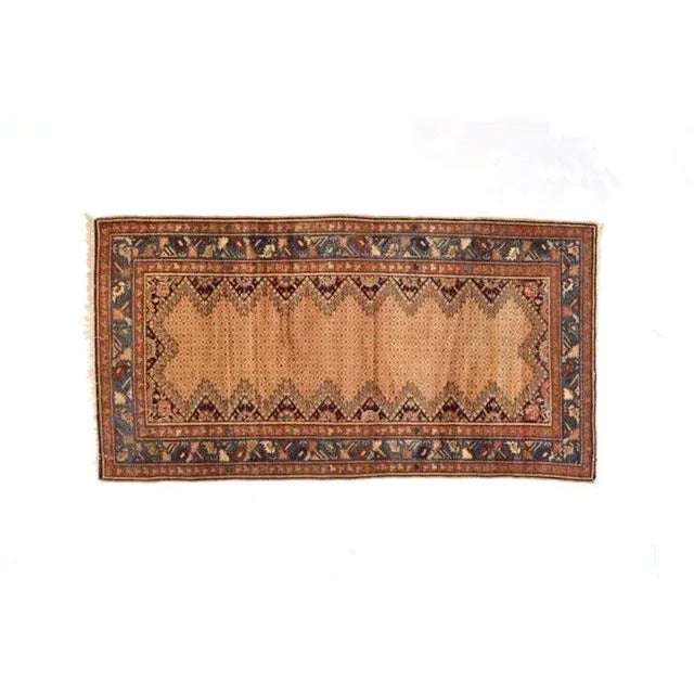 Textile 1930s Antique Persian Malayer Rug For Sale - Image 7 of 7