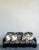 This exceptional vintage rattan sofa combines sophisticated craftsmanship with a distinctly tropical sensibility,...