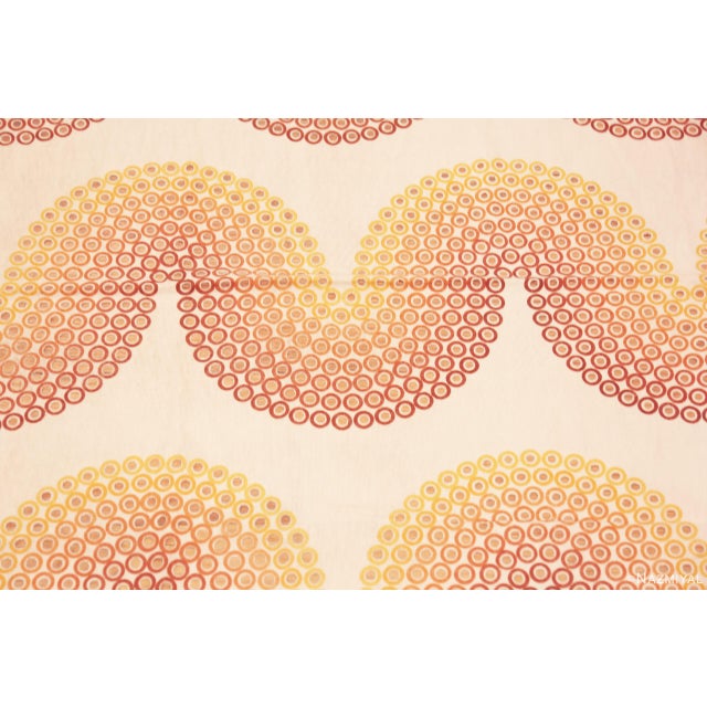 Nazmiyal Collection Vintage Danish Verner Panton "Curve" Curtain Pair For Sale In New York - Image 6 of 9