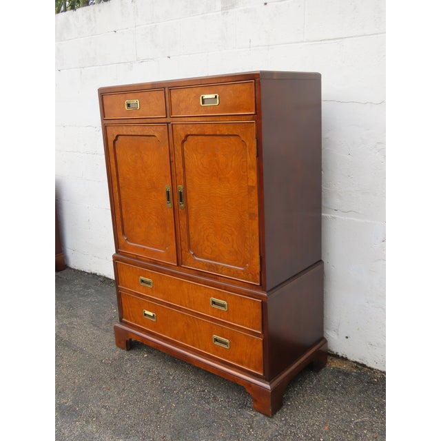 Century Furniture Hollywood Regency Tall Chest of Drawers Highboy 6362 For Sale - Image 15 of 18