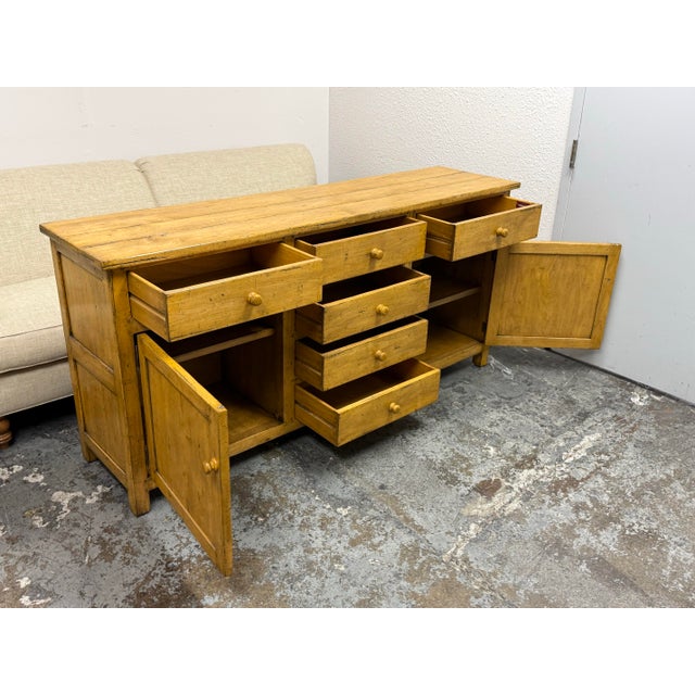 Alder & Company Benchmark Furniture Country Sideboard For Sale - Image 9 of 12