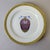 Christmas Gilded Porcelain Plates by Royal Gallery With Fabergé-Style Egg - Set of 6 For Sale - Image 4 of 10