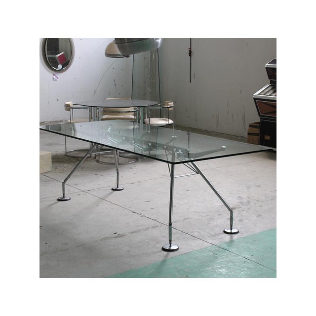 Tecno Crystal Nomos Table by Norman Foster for Tecno, Italy, 1989 For Sale - Image 4 of 18