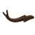 1970s Hand Carved Ironwood Whale or Dolphin Marine Animal Large 18” For Sale - Image 4 of 13